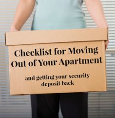 Final Moving Out Checklist