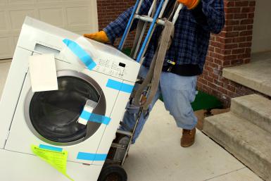 How to move a Washer and Dryer with Pony Express Moving