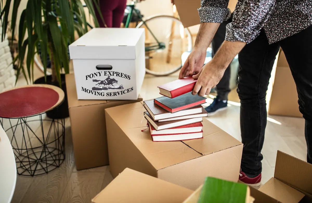 Packing Books For a Move