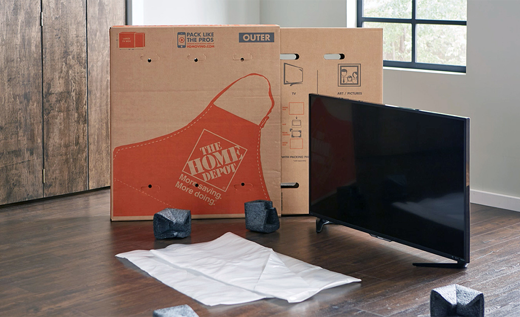 How to Pack A TV Safely